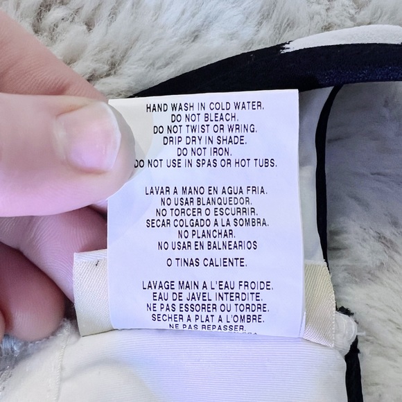 Moving Sale! EUC Michael Kors Zebra Striped Swimwear Size 4 (tag wrong) - Picture 11 of 12